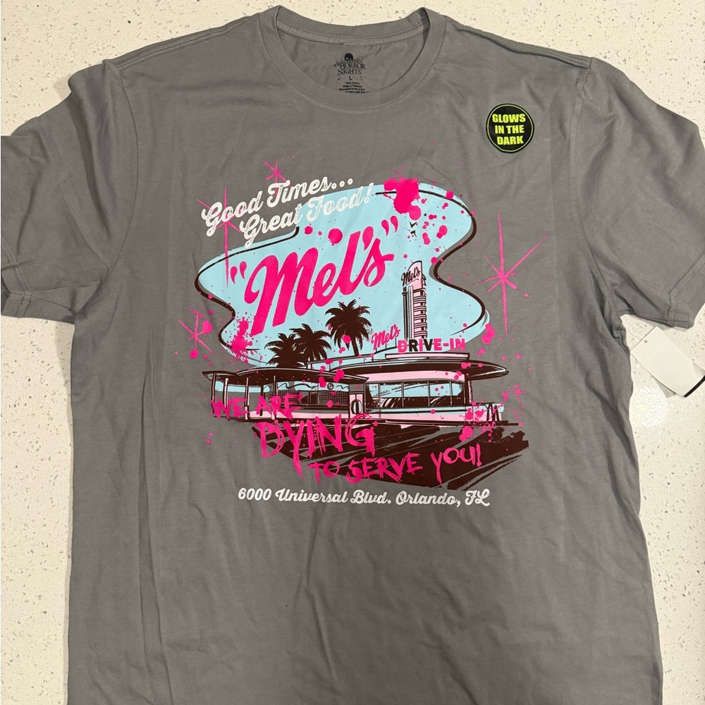 NWT Universal MEL’s DIE-IN Tee